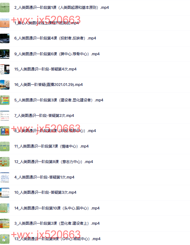 鼎心人类图系统培训线上课一阶 screenshot