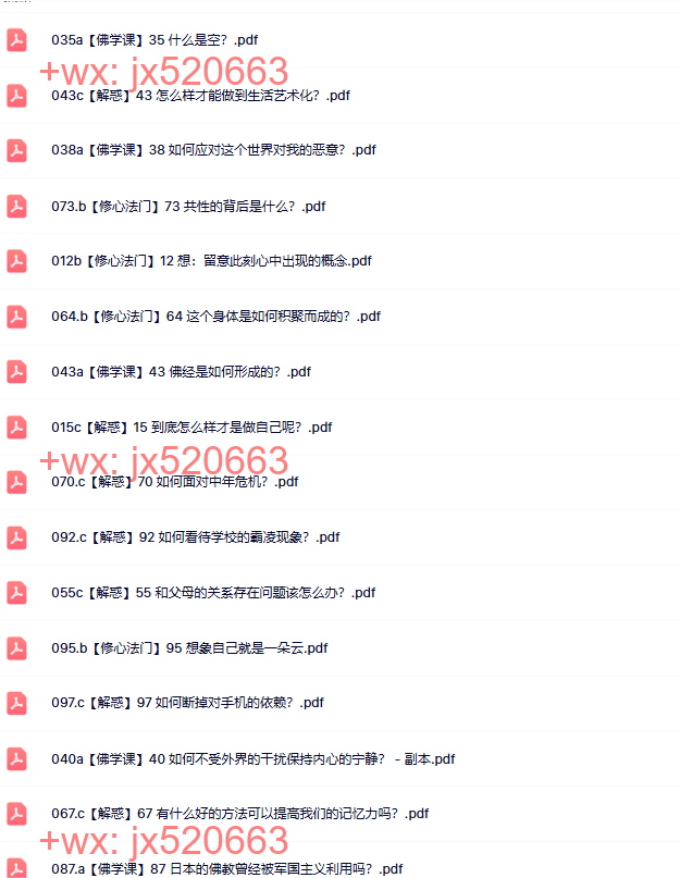04【完结】费勇的佛学修心课 screenshot