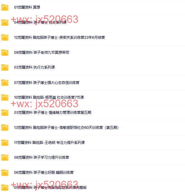 036觉醒灵性资料库、琳子博士合集 screenshot