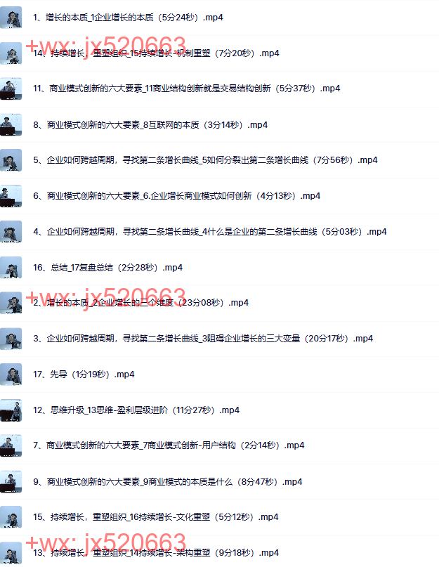 六 张琦《盈利增长17堂必修课》 screenshot