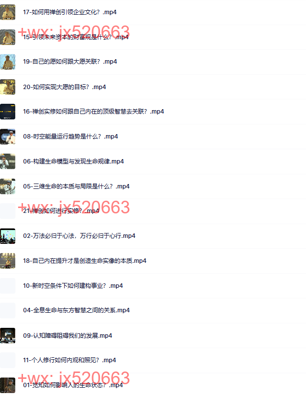01(视频)刘丰禅修养心课唤醒全息生命能量【21集】 screenshot