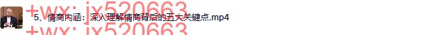 5、 情商内涵：深入理解情商背后的五大关键点 screenshot