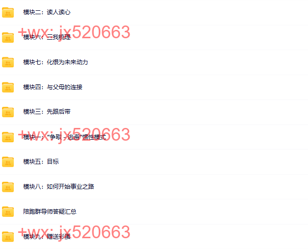 李中莹专业线上课简快身心积极疗法专业课中级班 screenshot