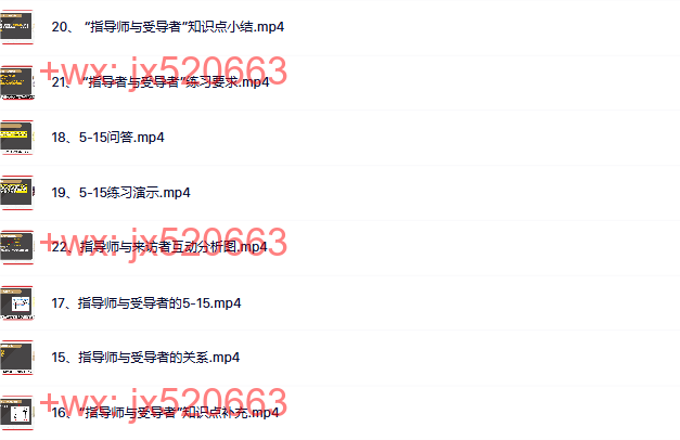 模块四:指导师与受导者 screenshot