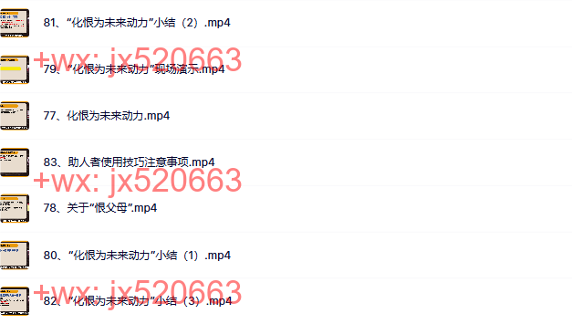模块七：化恨为未来动力 screenshot