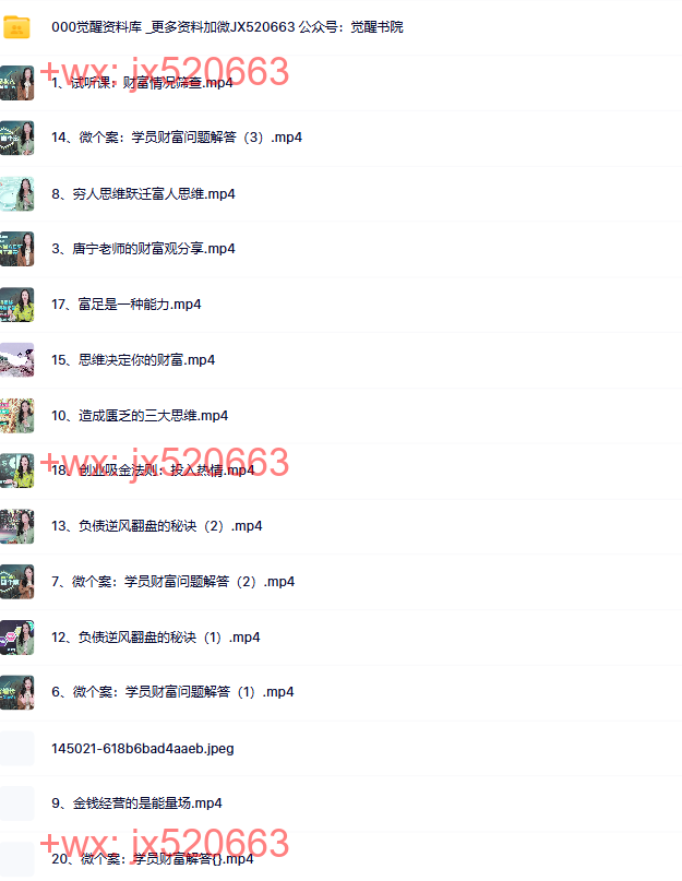 11 （唐宁）金钱思维 拆弹专家 21节精华录播 screenshot