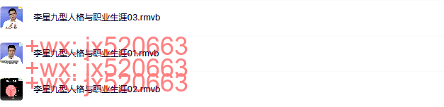 09-李星-九型人格与职业生涯 screenshot