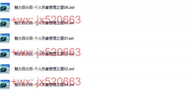 魅力百分百-个人形象管理之道 screenshot