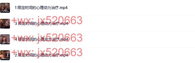 44 限定时间的心理动力治疗 screenshot