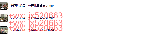 16  岩石与花朵：处理儿童虐待 screenshot