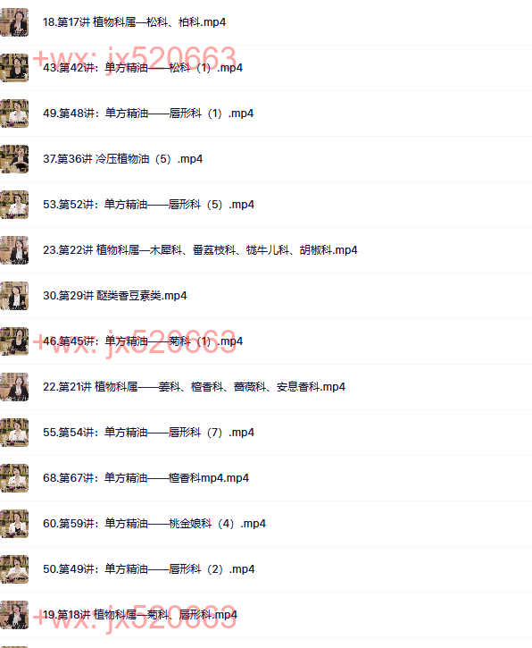 IFA第一模块：芳香疗法 screenshot